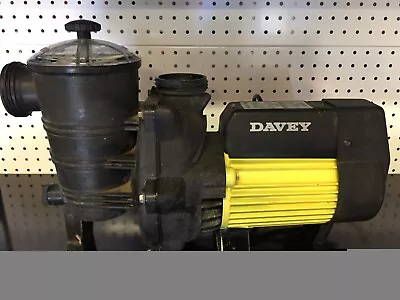 Davey Power Ace Pool Pump - Reconditioned With 12 Month Warranty • $390