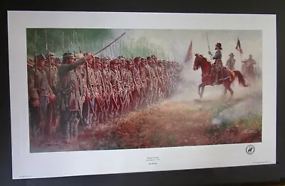 Mort Kunstler - The Pickett's Charge - Collectible Civil War Print - Mint • $265