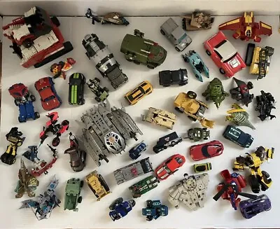 Huge Transformers Lot Plus Accessories Various Years Autobots Decepticons • $199.99