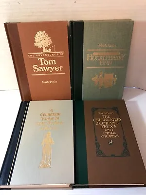 Mark Twain Lot Of 4 1980's Readers Digest World's Best Reading With Inserts • $22.99