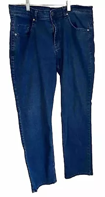 Buffalo David Bitton Jackson-X Denim Straight Stretch Mens Jeans Blue 38x32 • $18.50