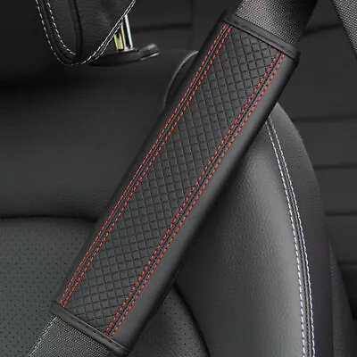 Auto Car Seat Belt Cover Strap Pad Shoulder Comfort Cushion Harness Accessories • $6.91