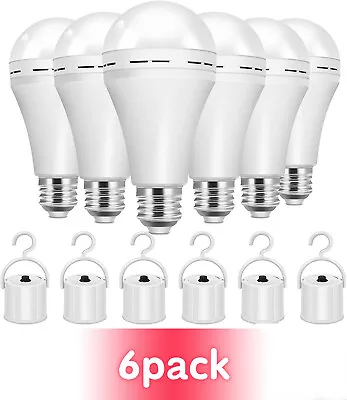 6PCX12W Household Smart Energy-saving Bulb E27 Rechargeable Emergency Bulb EBULB • $31.99