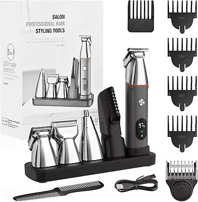 Beard Trimming Kit With Mustache Nose Ear Body Facial • $55.87