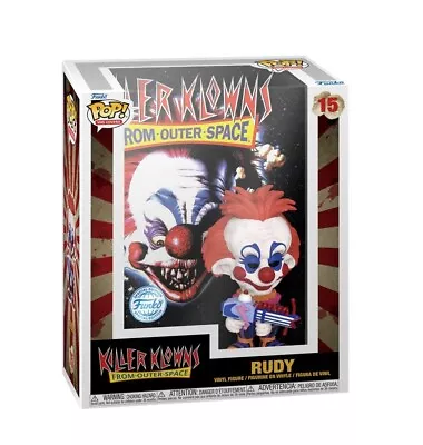 £34.99 • Buy Funko Pop! Cover: Killer Klowns From Outer Space - Rudy #15 Vinyl Figure 2023