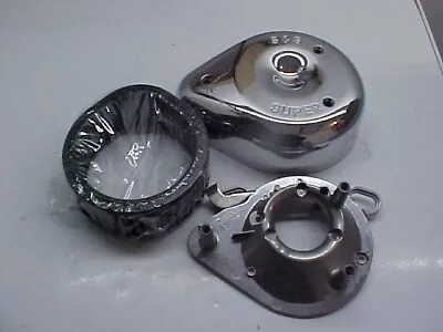 S & S Cycle Teardrop Air Cleaner Kit For 93-99 Harley Davidson Evo S+s Carb Used • $200