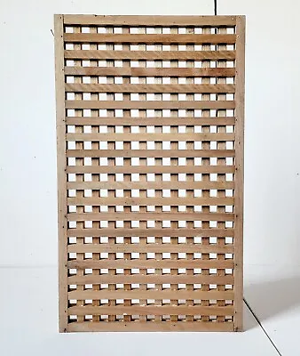 Vintage 31  WOOD FLOOR GRATE  REGISTER VENT MCM Drying Rack Table Top Salvaged  • $90