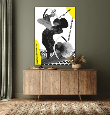 £6.99 • Buy Jazz Festival Willisau.ch 2016 Vintage Music Poster Sizes A4 A3 A2 A1 No 1006
