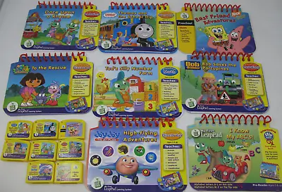 Leap Frog My First Leap Pad Learning System 8 Books 8 Cartridges - Great Cond! • $44.95