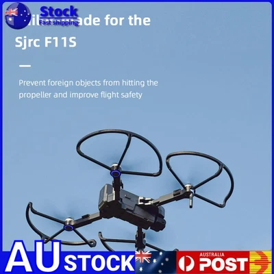 4pcs Propeller Guard For SJRC AF11S F11 PRO Drone Blade Props Wing Ring Cover • $15.39