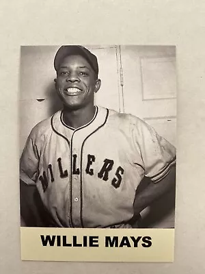 1988 Baseball Card Kingdom Willie Mays Promo Card #22 Minneapolis Millers • $5.40