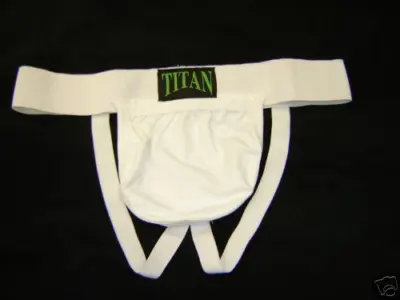 Vasectomy White Cotton Lycra  Support 2XL • $9.25