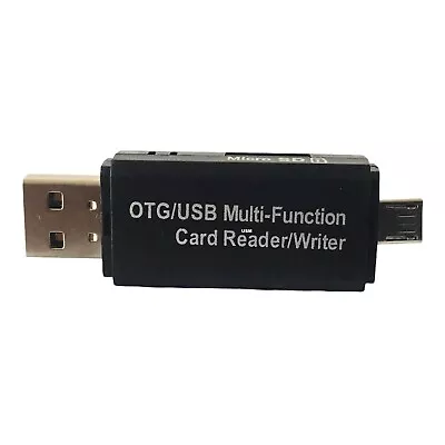 £2.23 • Buy SD Card Reader Writer For Android Phone Micro Multiple USB OTG To USB Adapter GB