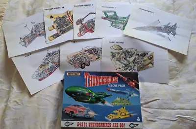 £70 • Buy Thunderbirds Matchbox Rescue Pack 1992 All Original  - MIB COMPLETE