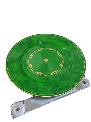 Lynn Chase Designs China Malachite Charger Imperial Green/gold 12” Diameter • $29.99