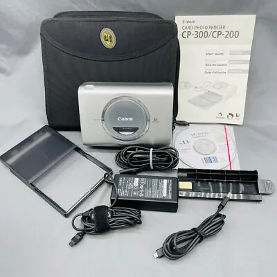 Canon CD1005 Card Thermal Photo Printer CA-CP200 With CD Manual Case Bundle • $23.88