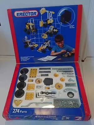 Vintage 1991 Meccano Erector Set 030402 COMPLETE • $345