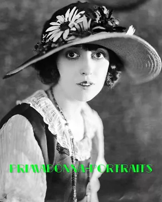 MABEL NORMAND 8x10 Lab Photo 1910s Stunning Youthful Silent Era Portrait  • $14.99