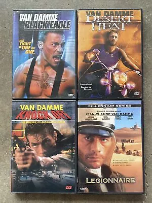 VAN DAMME 4 FILM COLLECTION (DVD 1998) 4 Disc Set! • $9.99