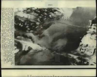 1966 Press Photo North Vietnamese Bridge Bombed By U.S. Air Force - Nom04309 • $19.99