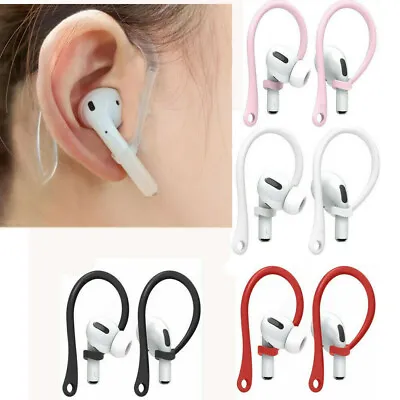 Anti-lost Ear Hook Earphones Holder Protective Ear Hooks For Apple AirPods 3 2 1 • £2.39