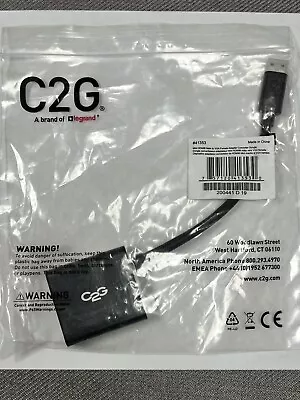 Lot Of 55~ C2G Mini HDMI M To VGA F Converter  #41353-Brand New In Package • $55