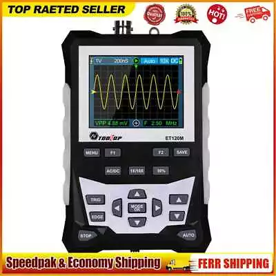 £73.79 • Buy Handheld Digital Mini Oscilloscope Kit W/120MHz Bandwidth 500MS/s Sampling Rate