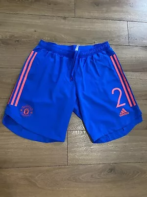 Adidas Manchester United 2021-2022 Victor Lindelof - 2 Match Worn/Issued Shorts • £42