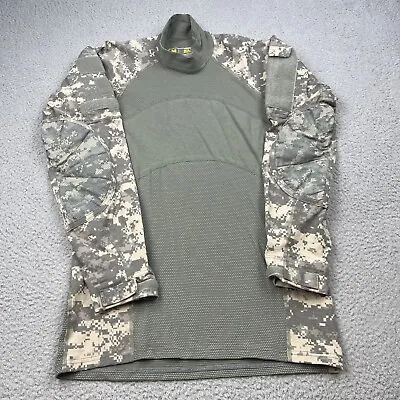 MASSIF Army Combat Shirt Mens Medium Brown Digital Camo Tactical Certified Gear • $28.99