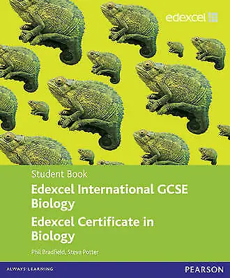 Potter Steve : Edexcel IGCSE Biology (Student Book) (Ed FREE Shipping Save £s • £3.32