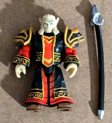 2012 Mattel Mega Bloks World Of Warcraft VALOREN Figure W/ Weapon • $6