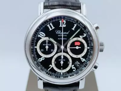 Authentic Chopard 8331 Mille Miglia Men Black Chronograph Black Dial Auto Watch • $2187