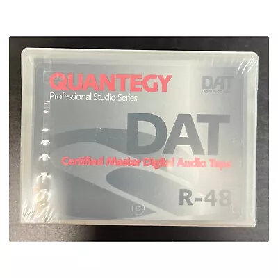 Quantegy DAT R48 Professional Recording Digital Tape DAT Style Factory Sealed  • $13