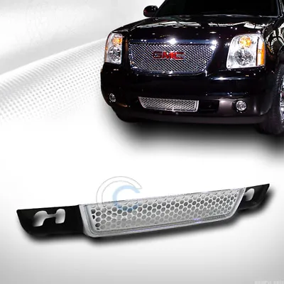 Fits 07-14 GMC Yukon/XL/Denali Chrome Round Hole Mesh Front Lower Bumper Grille • $59.95