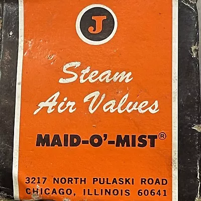 Steam Air Valves Maid O' Mist #5 1/8  Angle Steam Vent • $12.50