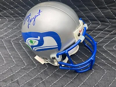 Steve Largent Seattle Seahawks Autographed Mini Helmet • $69