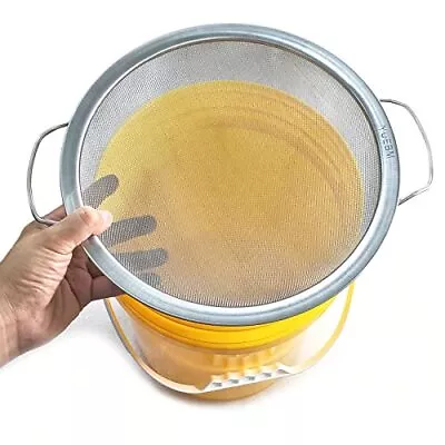 Yuebm Fine Mesh Stainless Steel Paint Strainer Fits A 5 Gallon Bucket Filter Im • $24.72