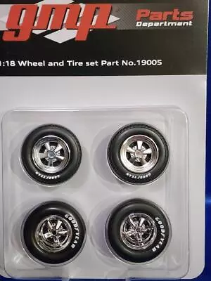 5 Spoke Muscle Car Wheel & Tyre Set By GMP USA • $34.95