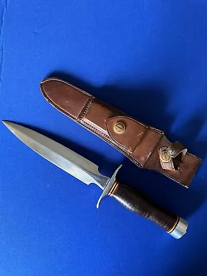 1950’s Randall Made Knives~Model 2-7~ The Fighting Stiletto~ BB Heiser Sheath • $3500