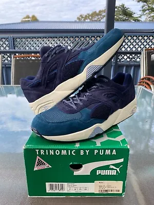 $115 • Buy Puma R698 Brooklyn We Go Hard Paris Bluefield Collaboration Mens Shoes US 10.5