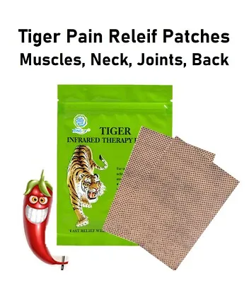 £9.95 • Buy Pain Relief Patches Strong Relieving Patch Deep Heat Back Muscle Neck New UK