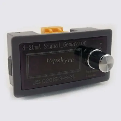 $11.33 • Buy 4-20mA Signal Generator Current Source Settable Digital Tube JS-020ISG-S-3L Tps