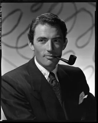 £145.06 • Buy Gregory Peck Smoking Pipe 1945 By Clarence S Bull Original 8x10 Camera Negative