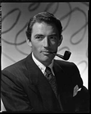 £145.06 • Buy Gregory Peck Smoking Pipe 1945 By Clarence S Bull Original 8x10 Camera Negative