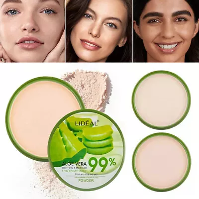 Loose Powder Pressed Face Powder Oil Control Long Lasting Waterproof Brightening • £2.99