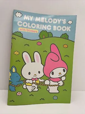 NEW Vintage My Melody Coloring Book With Stickers Sanrio 1976 1984 Japan • $29.99