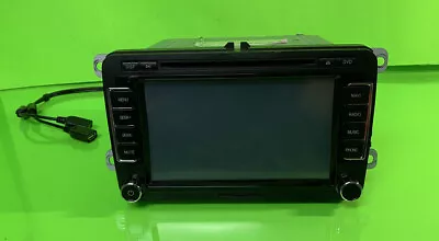 06-15 Volkswagen RNS510 Touch Screen Navigation Receiver Radio Head Unit 3387 • $233.99