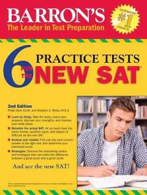 Barron's 6 Practice Tests For The NEW SAT 2nd Edition - Paperback - GOOD • $5.14