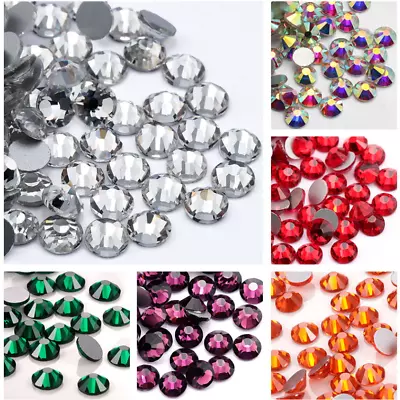 1440pcs Glitter Nail Art Rhinestones Flatback Crystals Gems 3D Nails Decoration • $4.95