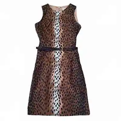 Michael Michael Kors Cheetah Sheath Dress W Belt • $30